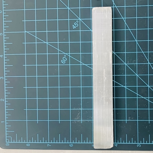 Selenite 6” x .75” Sticks - 2 Per Order - Picture 2 of 6